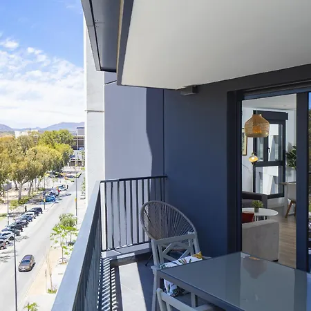 Apartment Cubo's Urban Sky West View 5 Málaga